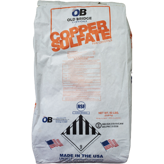 Copper Sulfate Powder - 10 lbs.