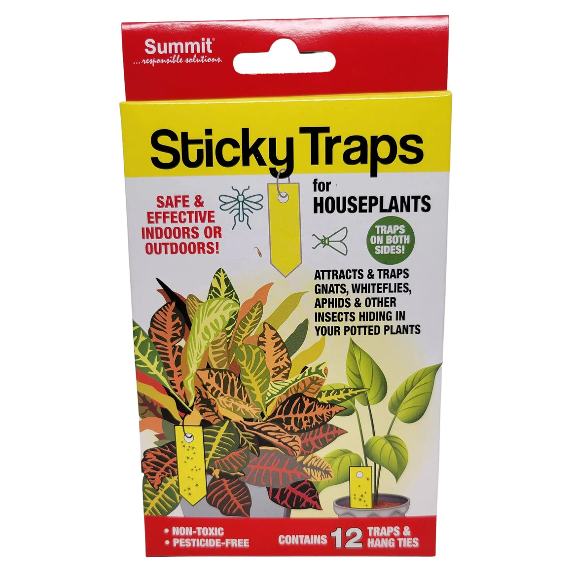 Summit Sticky Traps for Houseplants - 12 Traps