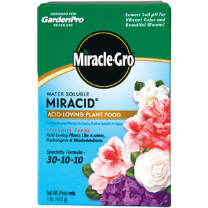 Miracle-Gro Miracid Water Soluble Plant Food Fertilizer - 1 Lb.