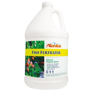 Alaska Fish Emulsion Fertilizer 5-1-1 Concentrate - 1 Gal.