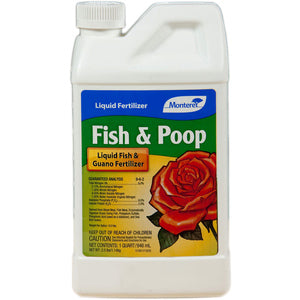 Monterey Organic Fish & Poop Fertilizer - 1 Qt.