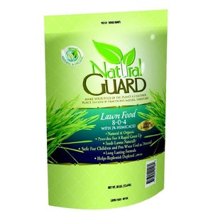 Natural Guard 8-0-4 Lawn Food Fertilizer - 30 Lbs.