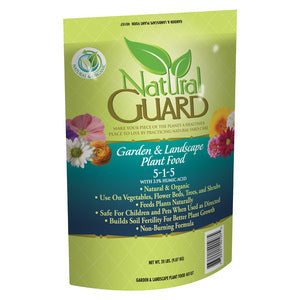 Natural Guard Garden Landscape 5-1-5 Plant Food Fertilizer - 20 Lbs.