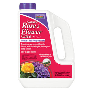 Bonide Systemic Rose & Flower Care 8-12-4 Fertilizer - 5 Lbs.