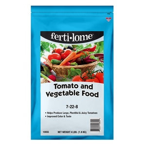 Fertilome Tomato and Vegetable Food 7-22-8 Fertilizer - 4 Lbs.