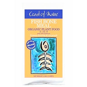 Fish Bone Meal Organic Plant Food 5-13-0 Fertilizer - 3 Lbs.