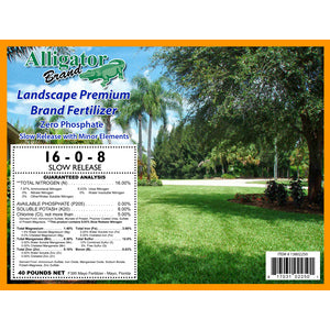 Landscape Slow Release 16-0-8 Fertilizer - 40 Lbs.