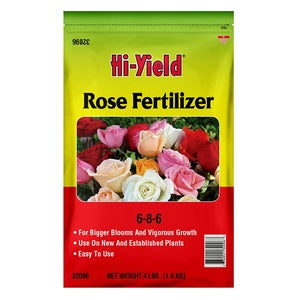 Rose 6-8-6 Fertilizer - 4 Lbs.