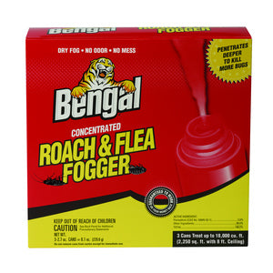 Bengal Roach & Flea Fogger Insecticide - 2.7 Oz.