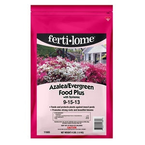 Fertilome Azalea/Evergreen Food Plus with System 9-15-13 Fertilizer - 4 Lbs.