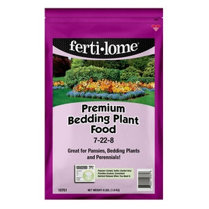 Fertilome Premium Bedding Plant Food 7-22-8 Fertilizer - 4 Lbs.