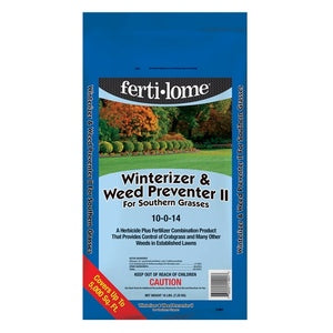 Winterizer & Weed Preventer II For Southern Grasses - 16 Lbs.