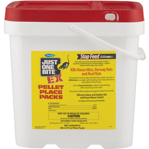 Just One Bite Ex Bait Blocks Rodenticide - 88 x .75 Oz.