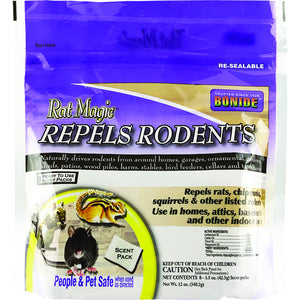 Bonide Rat Magic Rodent Repellent Scent Packs - 8 Count