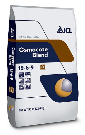 Osmocote Blend 19-6-9 Fusion Fertilizer 5-6 Month Release - 50 Lbs.