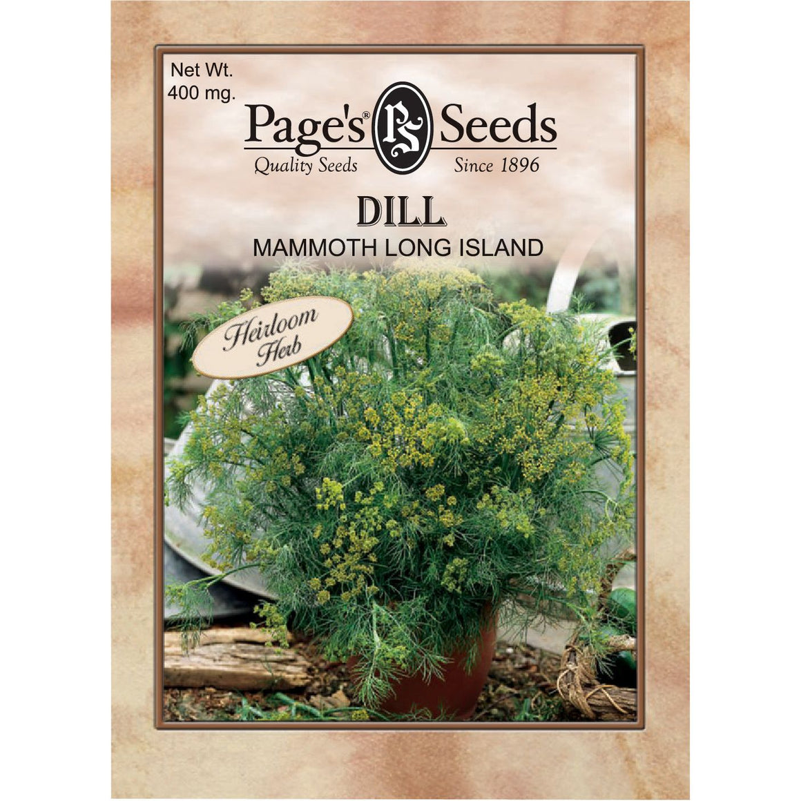 Dill Mammoth Long Island Seeds - 1 Packet