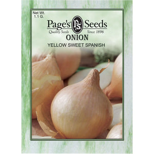 (Backorder) Yellow Sweet Spanish Onions - Packet