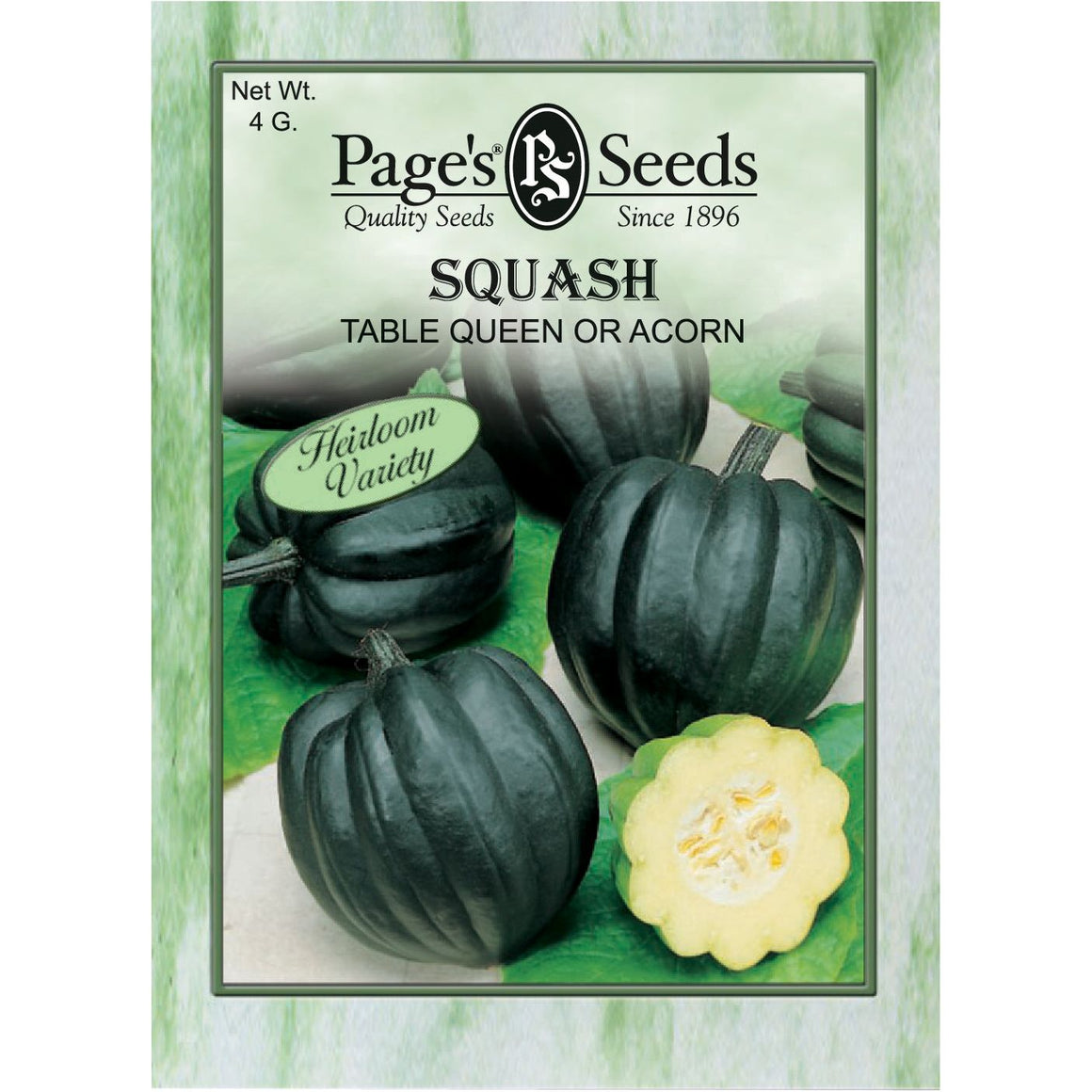 Squash Table Queen or Acorn Seed - Packet