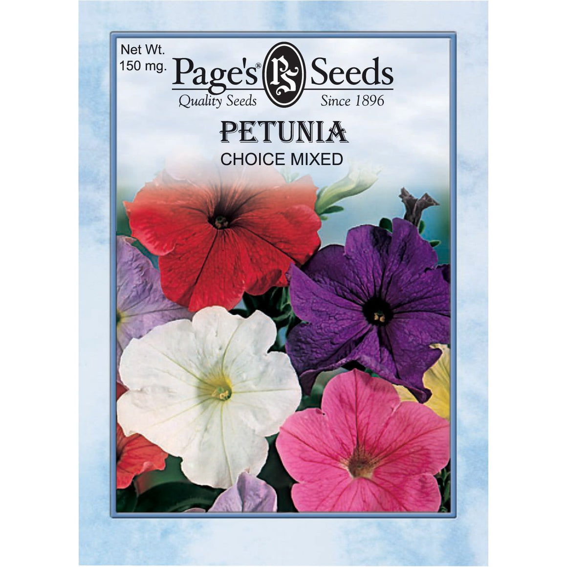 Petunia Choice Mixed Colors- Packet - Seed World