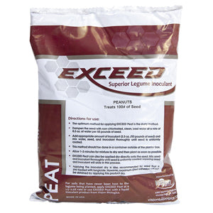 Exceed PEAT Peanut Cowpeas Lespedeza Inoculant (Organic) - 6oz