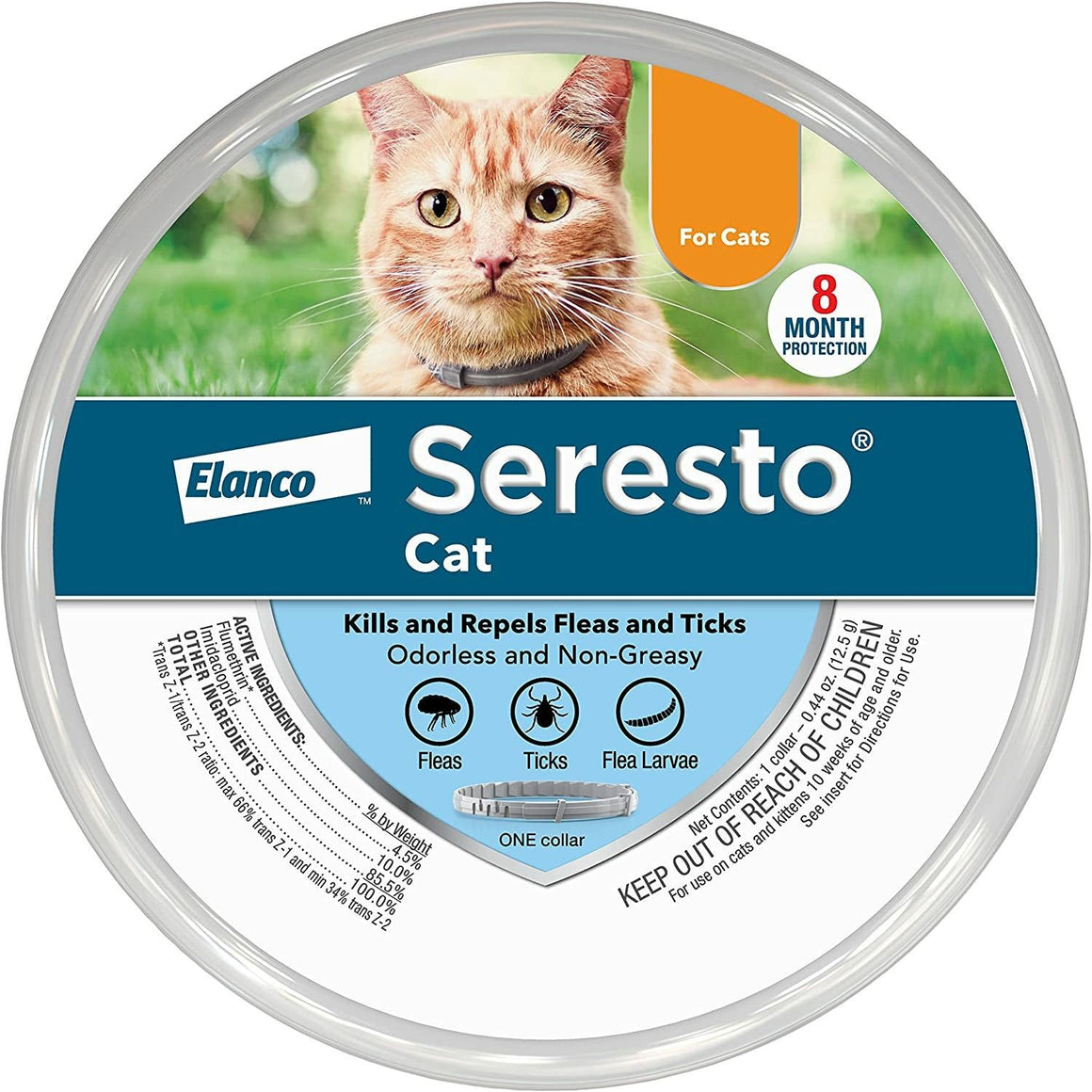 Seresto Flea and Tick Collar for Cats - Seed World